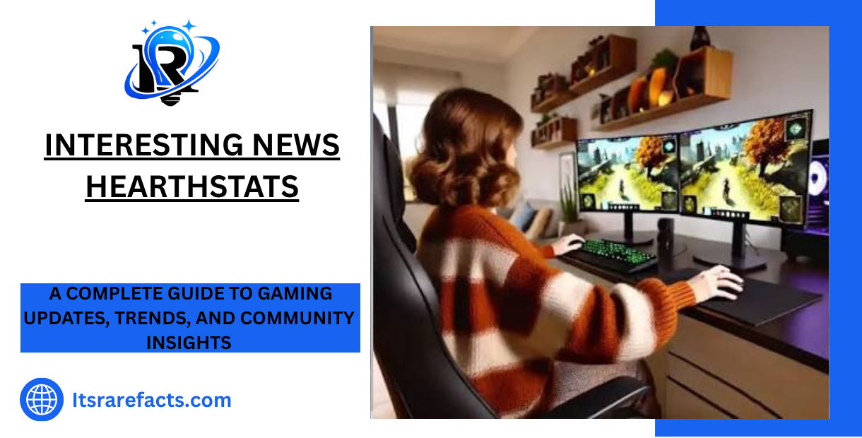 Interesting News Hearthstats A Complete Guide to Gaming Updates, Trends, and Community Insights