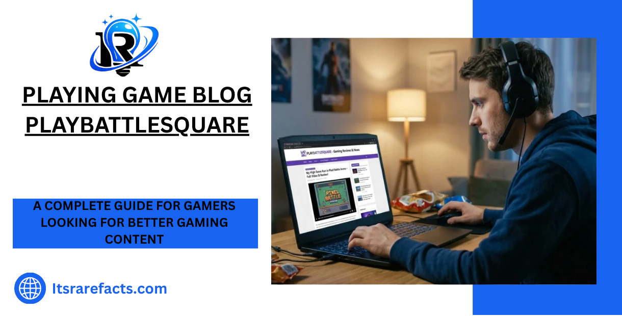 Playing Game Blog PlayBattleSquare A Complete Guide for Gamers Looking for Better Gaming Content